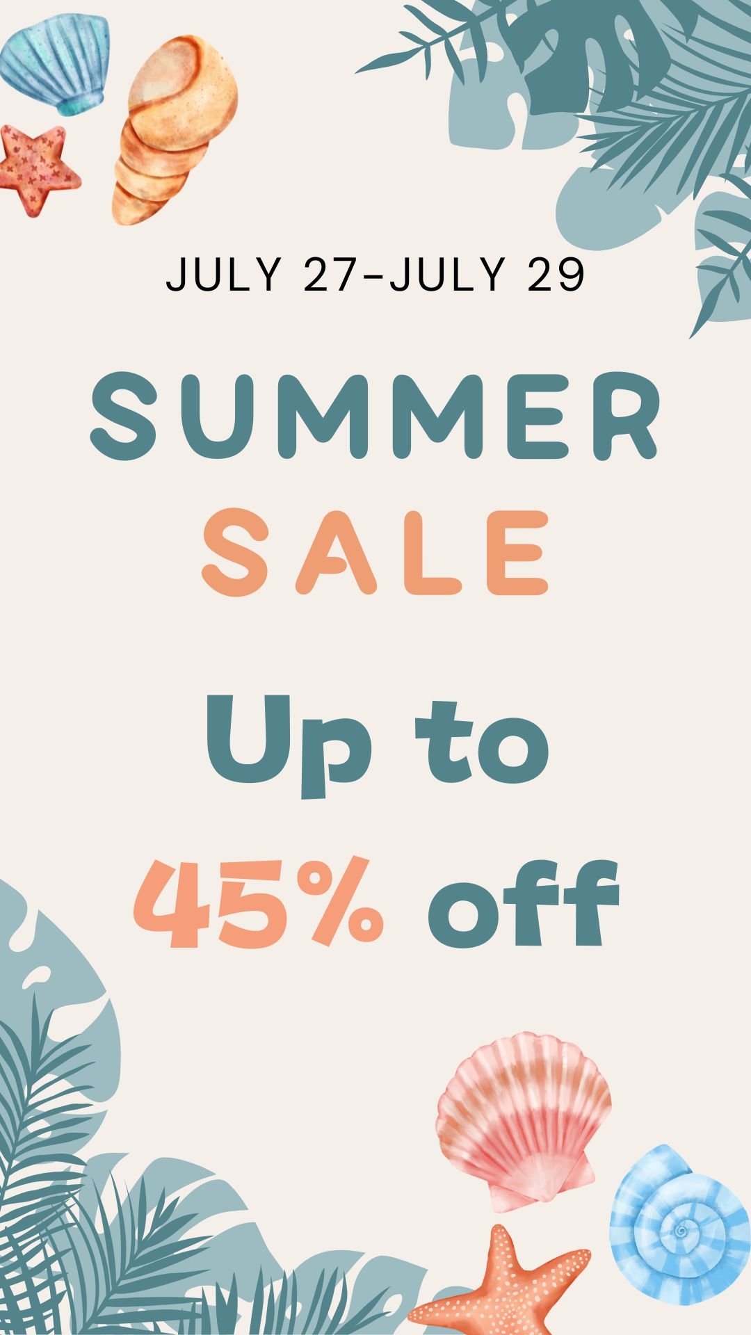 Summer Sale Banner