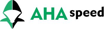 AHAspeed English logo